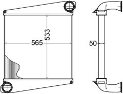 MAHLE CI272000P — Интеркулер
