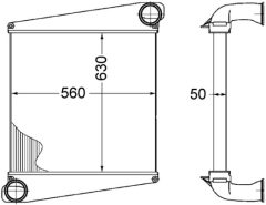 MAHLE CI273000P — Интеркулер
