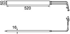 MAHLE CLC103000P — Radiator ulei servodirecție