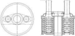 MAHLE CLC179000S — Радиатор масла АКПП