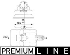 MAHLE CRT43000P — Vas de expansiune