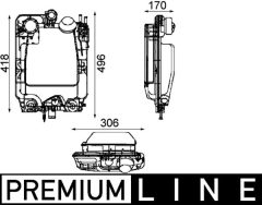 MAHLE CRT44000P — Vas de expansiune