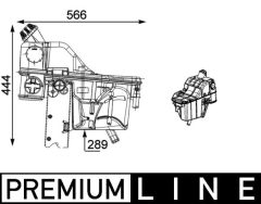 MAHLE CRT54000P — Vas de expansiune