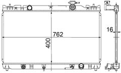 MAHLE CR742000S — Радиатор охлаждения