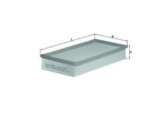 MAHLE LX5141 — Filtru de aer