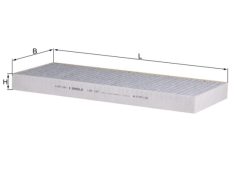 MAHLE LAK167 — Filtru habitaclu