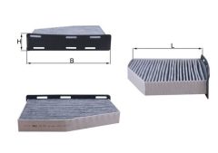 MAHLE LAK1811 — Filtru habitaclu