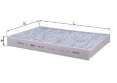MAHLE LAK437 — Салонный фильтр