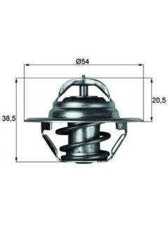 MAHLE TX383D — Termostat lichid răcire