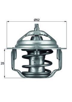 MAHLE TX6488 — Termostat lichid răcire