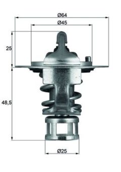 MAHLE TX6582 — Termostat lichid răcire