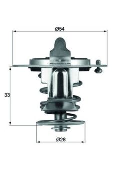 MAHLE TX7282 — Termostat lichid răcire