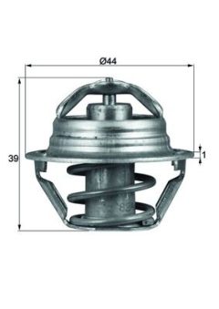 MAHLE TX9087D — Термостат