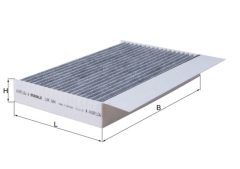 MAHLE LAK684 — Салонный фильтр