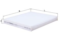 MAHLE LA158 — Filtru habitaclu