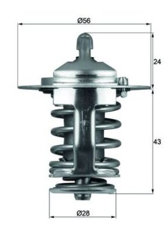 MAHLE TX7082 — Термостат