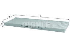 MAHLE LA568 — Filtru habitaclu