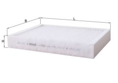 MAHLE LA1263 — Салонный фильтр