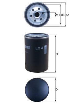 MAHLE LC4 — Filtru aer turbosuflantă