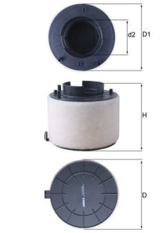 MAHLE LX4249 — Фильтр воздушный