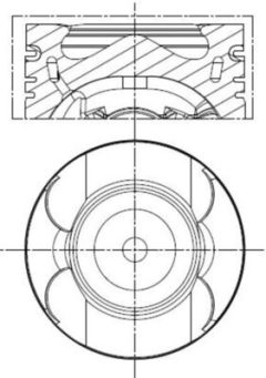 MAHLE 013PI00156000 — Piston motor