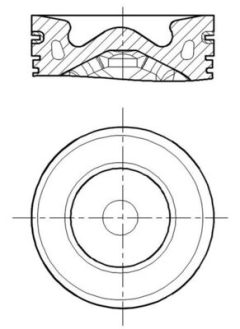 MAHLE 013PI00155000 — Piston motor
