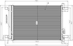 MAHLE AC272000S — Радиатор кондиционера