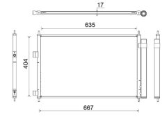 MAHLE AC798000S — Радиатор кондиционера