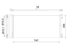 MAHLE AC925000S — Radiator aer condiționat