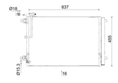 MAHLE AC949000S — Radiator aer condiționat
