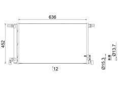 MAHLE AC952000S — Radiator aer condiționat