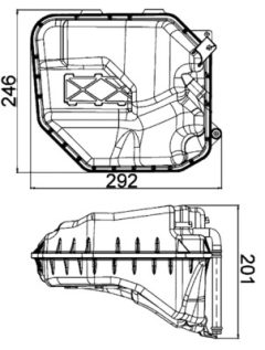 MAHLE CRT9000S — Vas de expansiune