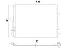 MAHLE AC957000S — Radiator aer condiționat