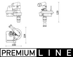 MAHLE AVS7000P — Соленоидный клапан кондиционера