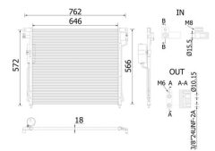 MAHLE AC138000S — Radiator aer condiționat
