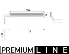 MAHLE CLC93000P — Radiator ulei servodirecție
