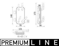 MAHLE CR2200000P — Radiator răcire motor