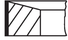 MAHLE 021RS001190N0 — Комплект поршневых колец