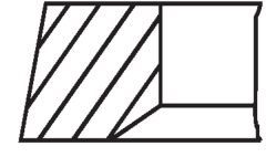 MAHLE 03999V0 — Set segmenți piston