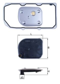 MAHLE HX158D1 — Фильтр АКПП