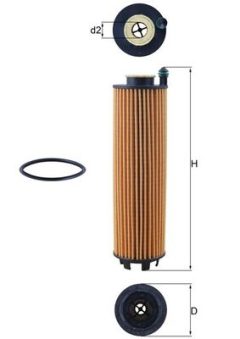 MAHLE OX1301D — Масляный фильтр