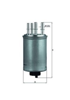 MAHLE KL506 — Топливный фильтр