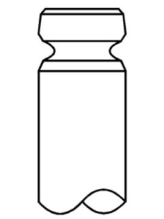MAHLE 607VA31071100 — Выпускной клапан