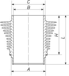 MAHLE 503WR4000 — Гильза цилиндра