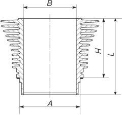 MAHLE 503WR3800 — Гильза цилиндра