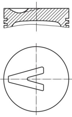 MAHLE 0826200 — Piston motor