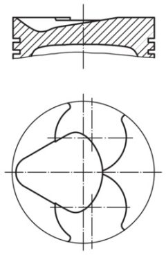 MAHLE 6811900 — Piston motor
