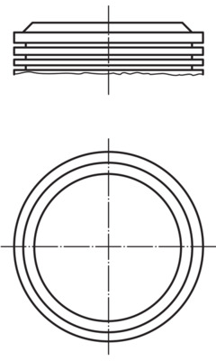 MAHLE 0395300 — Piston motor