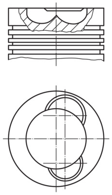 MAHLE 2273700 — Piston motor
