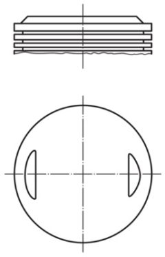 MAHLE 5042900 — Piston motor